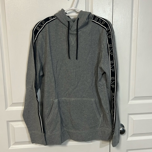 Mens express grey hoodie - Picture 1 of 5